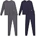 Arctic Hero Boys 2-Pack Thermal Underwear Top and Pant Set - Navy/ Charc - 12/14