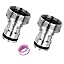 Universal Tap Connection for Mixer Tap, Silver