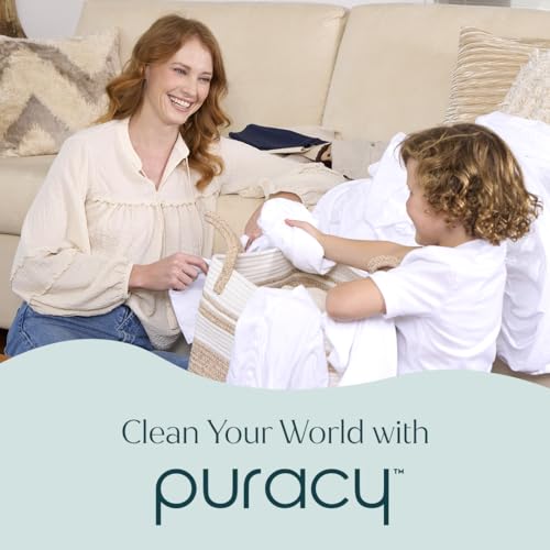 Image of Puracy Natural Dish Soap - Skin-Softening Dishwashing Soap, Non-Toxic Dish Soap, Organic Liquid Dishwashing Detergent Soap, Coconut-Derived Cleanser (Yuzu Blossom, 16 fl oz, 3 Pack)
