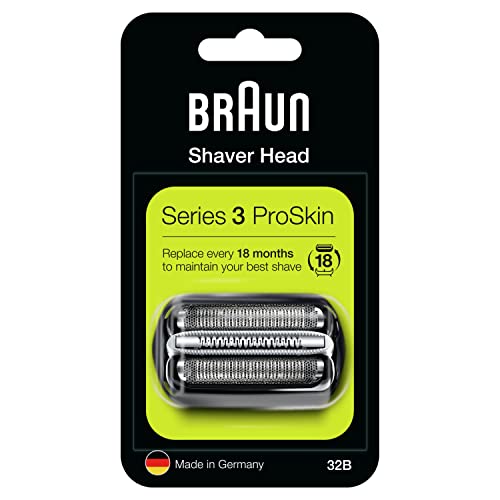 Braun razor Replacement Foil & Cutter Cassette 32B Series 3 320 330 340 350CC black shaving heads