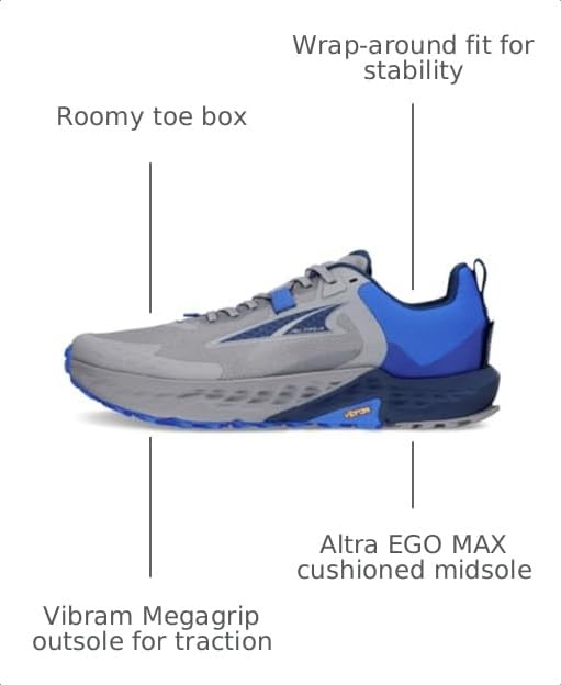 Image of ALTRA Men's TIMP 5 Trail Running Shoe