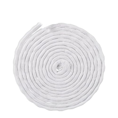 BACION Trenza Cuerda Plomo,Cuerda para Cortinas,Cuerda de Plomo para Cortinas,Varios Gramajes,No Se Oxida Sin Ruido,para Mantel de Cortina(Blanco)（30g*10m）
