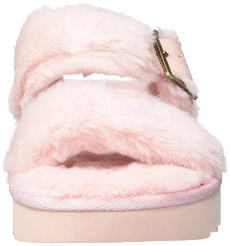 Koolaburra By Ugg Women's Furr-Ah Sandal, Pale Blush, Size 8 #TOP1
