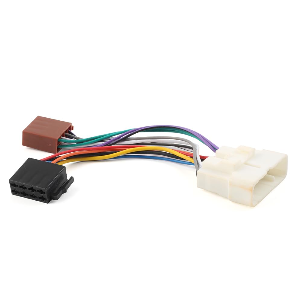 SIKUAI Cavo Stereo Auto ISO – Adattatore Cablaggio Audio/Video In Rame Stagnato Per Holden Colorado, Isuzu D-Max, Mitsubishi Colt E Triton