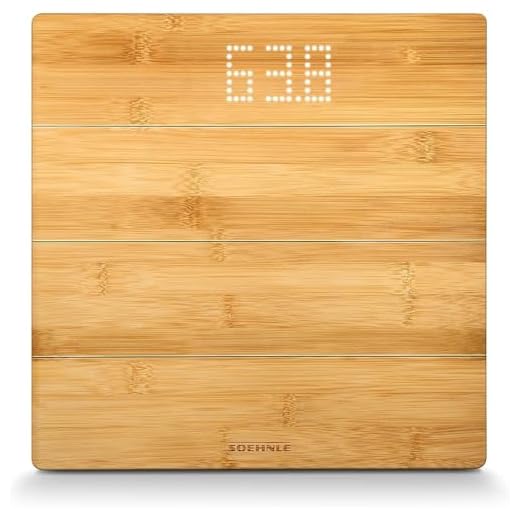 Soehnle Bamboo Digital Bathroom Scale