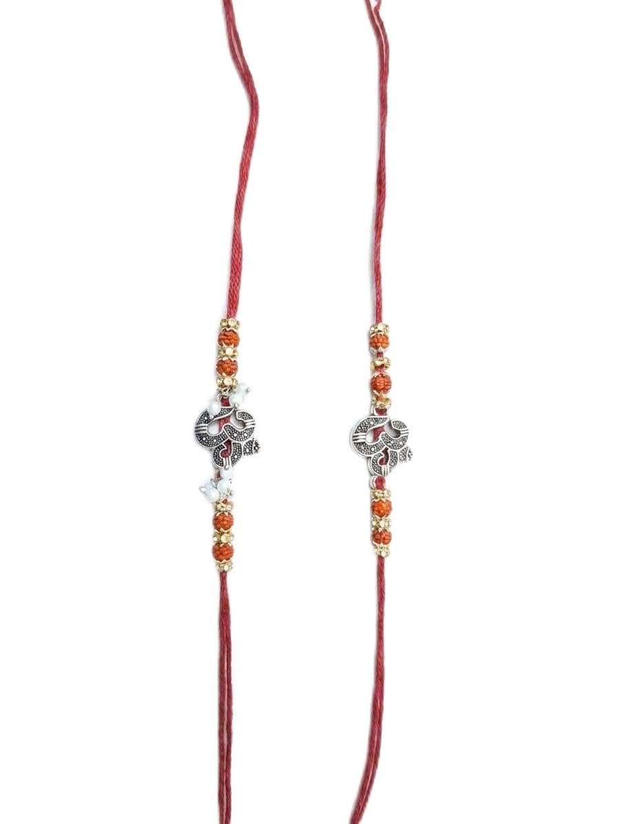 Lord Ganesh Rakhi Set Combo -3 For Best Brother and Sister in Law-image-14