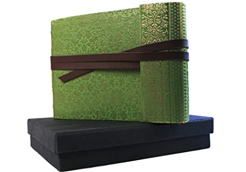 Sari, grande album legato a mano, pagine in stile