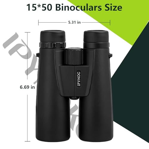 Binoculares 15x50 HD Potentes Para Adultos y Jóvenes miniatura 7