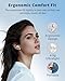 XIAOWTEK Wireless Earbuds, Bluetooth 5.4 Headphones with 50H Playback, Deep Bass Stereo Ear Buds Clear Calls with LED Power Display, Light Green