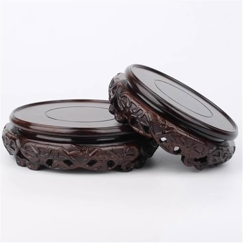 Soporte para macetas circular contra manchas de humedad en mesas de ébano interior 7