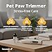 Heusom Save 10% on Silent Groom Pro Pet Paw Trimmer and Organic Pet Paw Relief Balm