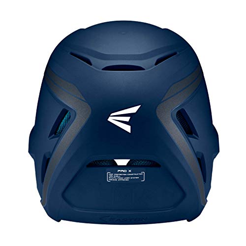 Easton Pro X Baseball Batting Helmet, Junior, Matte Navy #TOP1