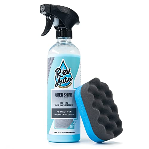 Rev Auto Tire Shine Kit - Tire Dressing and Tire Shine