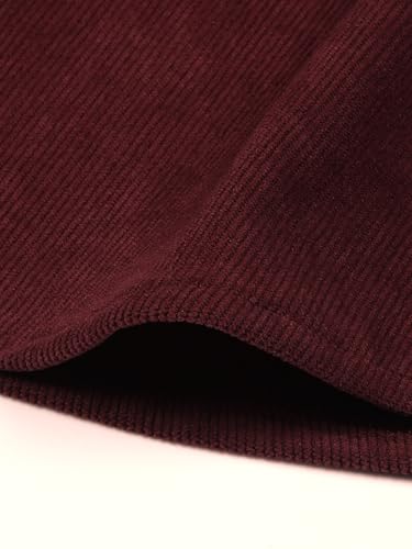 Image of Thomas Scott Men's | Corduroy | Full Sleeve | Slim Fit | Polyester-Blend | Single Pocket | Spread Collar | Casual Shirt