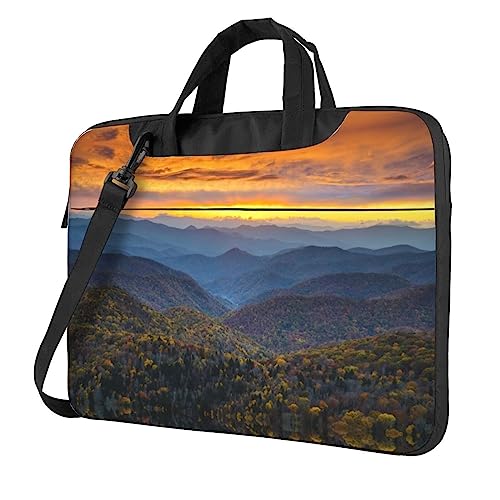 Sac ordinateur portable 15.6 pouces imprimé vie marine bleue pour le bureau