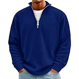 Polyvalence pour Toutes Vos Activités​ : Sweatshirt à col​ parfait pour un look casual​ quotidien, au golf​ ou en plein air. Associez-le facilement avec un jean ou un pantalon de survêtement pour une tenue décontractée élégante​ adaptée au travail, aux sorties ou aux loisirs.