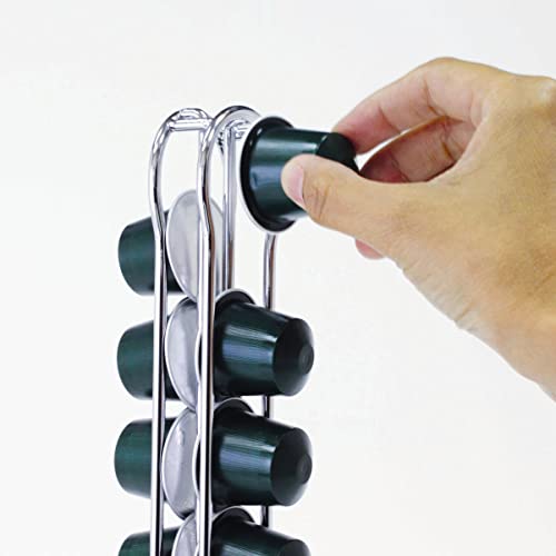 Suporte para Sachês de Cafe Expresso Fackelmann Cromada Metal