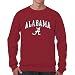 Campus Colors Alabama Crimson Tide Adult Arch & Logo Gameday Crewneck Sweatshirt - Crimson, X-Large