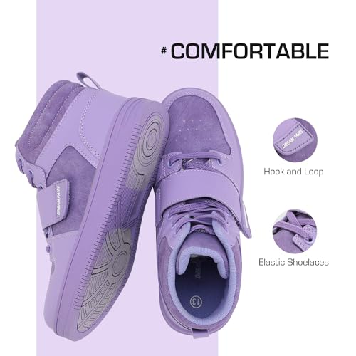 LilLegends Boys & Girls High Top Skyhigh Basketball Shoes