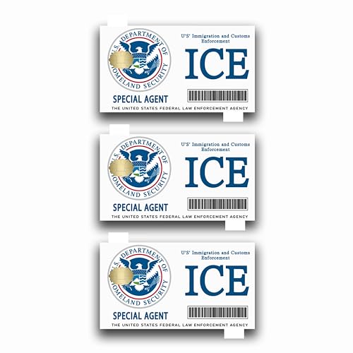 Ice Special Agent Card Skin Sticker for Credit Debit ID Cards Waterproof UV Vinyl Wrap Scratch Resistant 3 Piece Set (Ice, Small Window)