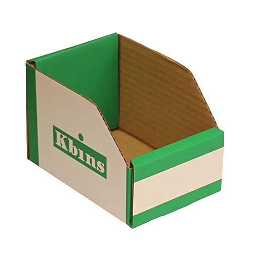 Pack of 50 K Bins - 100mm High Cardboard Storage/Picking Bins (150 x 100mm - A1510)