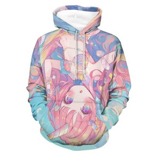 Sweat à capuche licorne sirène pour homme et femme taille S