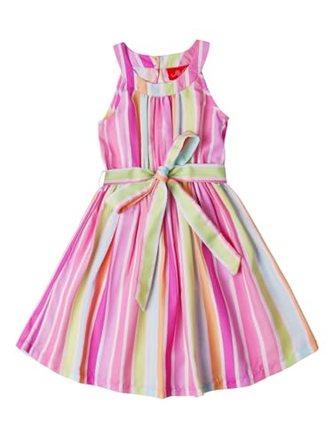 Robe sans manches pour fille Pspeaches col rond longueur genou en rayonne légère