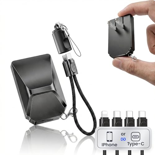 Charger Fast Charging,GaN Keychain Portable Quick Charger...