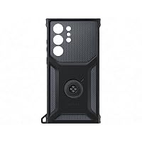 Samsung Rugged Gadget Smartphone Case EF-RS918 für Galaxy S23 Ultra, Handy-Hülle, Standfuß, Kratzfest, Fingerhalterung, Kartenfach, Black – Ansicht 6