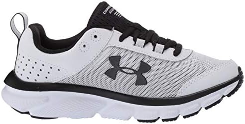 Under Armour Women's Charged Assert 8 Running Shoe , White (102)/White, 12 | Image 5
