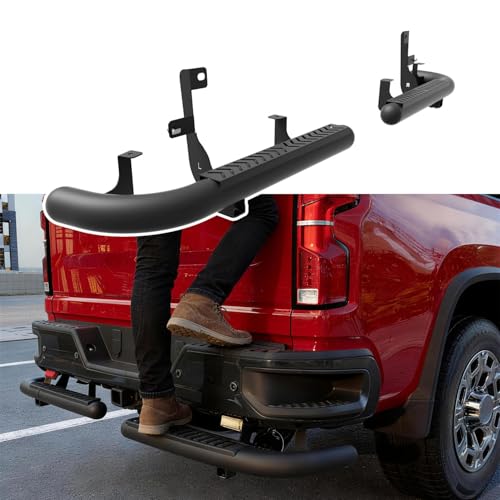 Rear Bumper Guard with Step for Silverado 1500