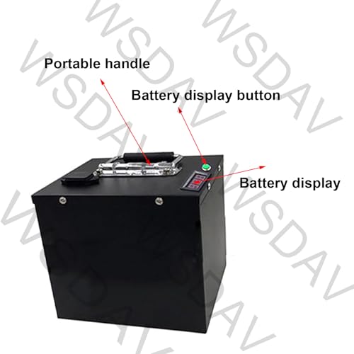 Batterie lithium 48V 15Ah de remplacement pour panne de cyclomoteur