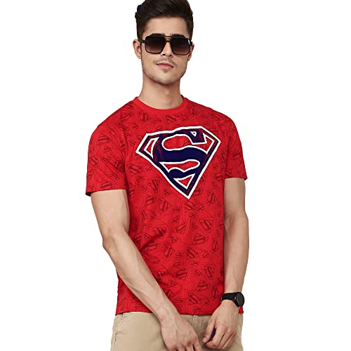 Image of Free Authority Harry Potter Printed Regular Fit Red Cotton Men's T-Shirt