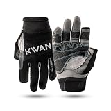 KWAN Sports Sailing Gloves for Boating, Kayaking, Paddling and Water Skiing, Two-Finger Cut Design, Triple-Layer Reinforcement, Elastic and Comfortable Fit Suitable for Men, Women and Teenagers (S)