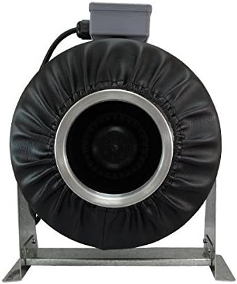 Virtual Sun 6" Inline Grow Light Exhaust Blower Fan 500 CFM - VS600F
