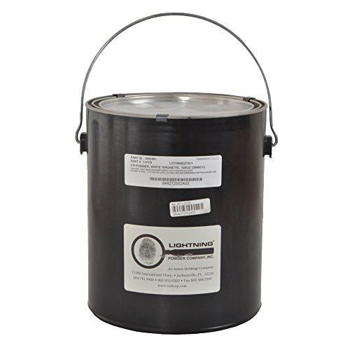 Forensics Source AF1-0179 Puder Magnetisches Fingerabdruckpuder 7 Kg Vorratseimer, WeiÃŸ, Weiß Cover