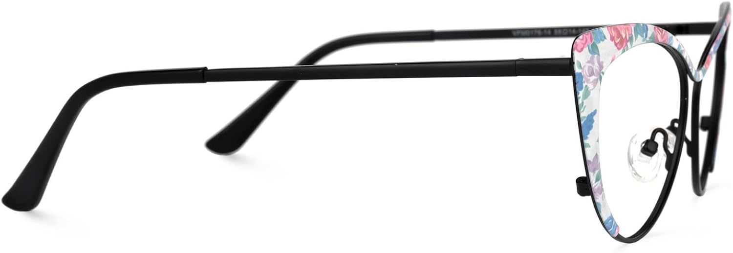 Miniatura 5 de Zeelool Ellen VFM0176 - Lentes de bloqueo de luz azul de gran tamaño con ojo de gato