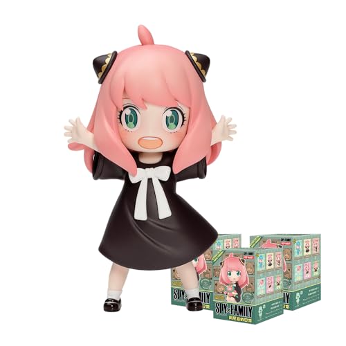 POP MART Spy × Family Anya's Daily Life Series 3Boxes 2.5 inches Articulated Character Premium Design gifts for women Fan-Favorite blind box Collectible Toy Art Toy Action Figure