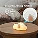 HOOMAGIC LED Nachtlicht Kinder Nachtlampe mit Touch Schalter Tragbare Silikon Nachtlichter USB Aufladen Nachtlampe für Schlafzimmer, Camping, Wohnräume