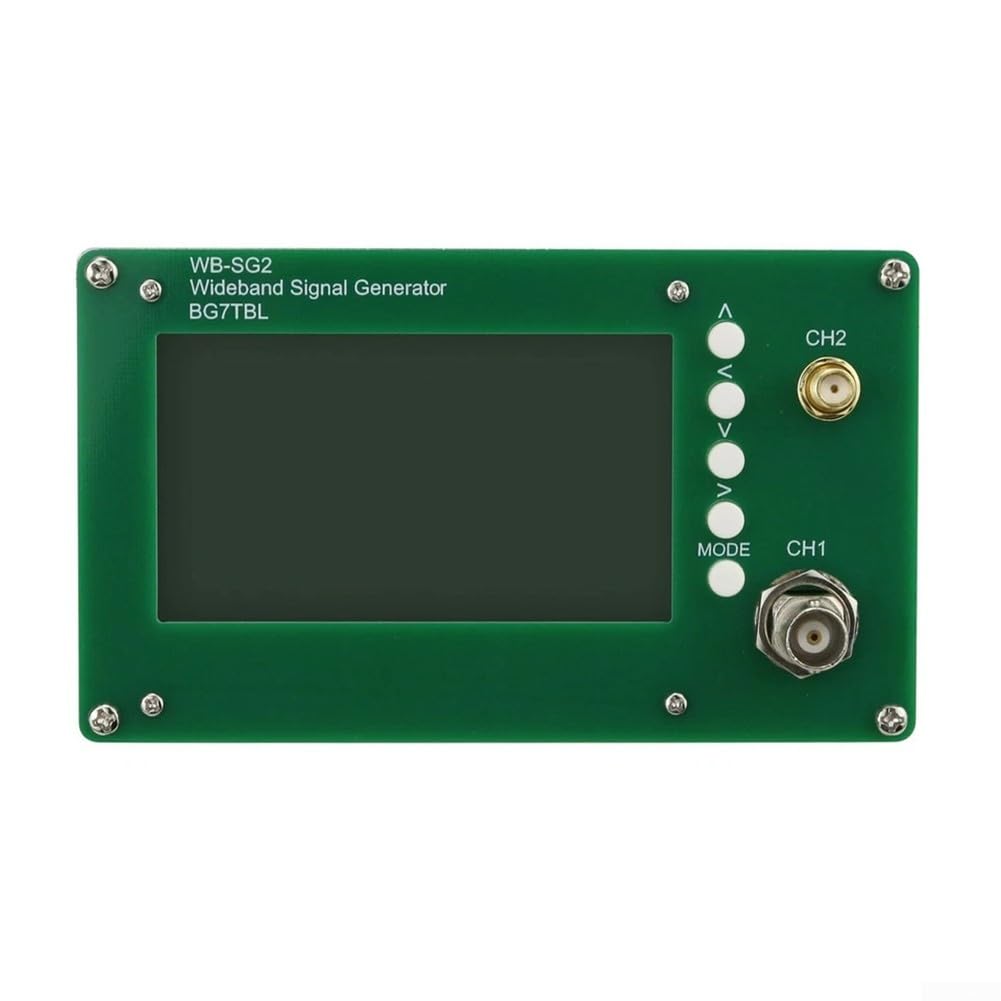 WB-SG2 Generatore di segnale a banda larga con tecnologia LCD DDS da 3,2 pollici OCXO Riferimento AM per FM PM Modulazione BNC per SMA Interfaccia per laboratorio ricerca sviluppo e test di