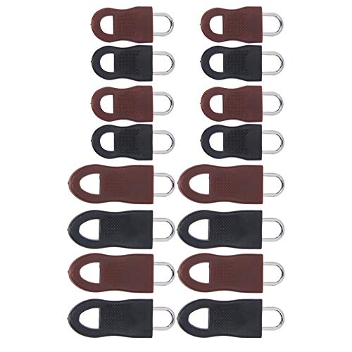 Kit removível com zíper, liga de borracha de substituição com amortecedor ergonômico para puxar sem esforço, para bolsa, mochila, jaqueta, roupas
