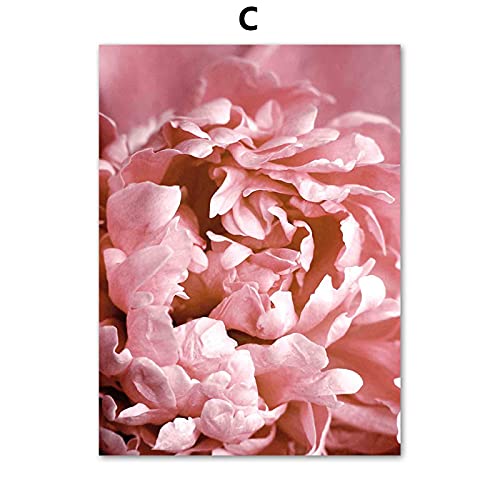 Affiches et impressions nordiques de pivoine pour créer une ambiance zen dans votre salon - 2
