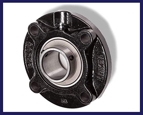 Kutlu UCF204 Flanschlager – 20mm Wellendurchmesser, 86x86mm, 2 Madenschrauben – Für Den Maschinenbau