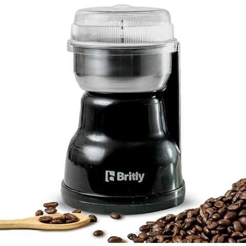 Britly 160W Electric Coffee Grinder Cover