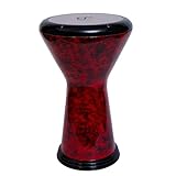 Sombaty LUX Darbuka Doumbek Red Velvet, Pro Skin, Free Case & Extra Skin