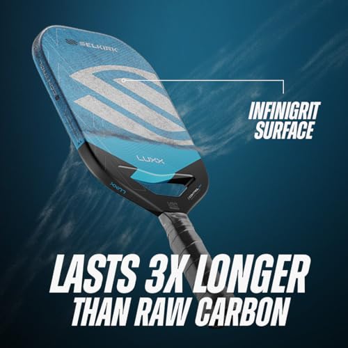 Image of Selkirk Sport LUXX Control Pickleball Paddle | Carbon Fiber InfiniGrit | A pickleball racket with an Octagonal Grip and 2,000-RPM spin surface, built for intermediate to advanced players