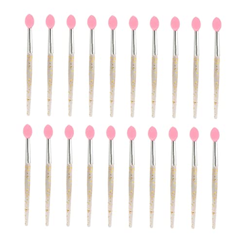 OSOLADY Mini Silicone Lip Brush Set Makeup Lipstick Balm Applicator 20 Pcs Comfortable Grip Fashion Trendy Design