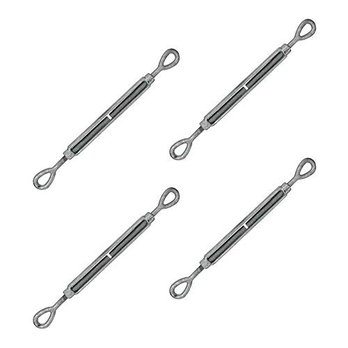 US Cargo Control 1 2 Inch x 9 Inches Galvanized Eye and Eye Turnbuckles by US Cargo Control