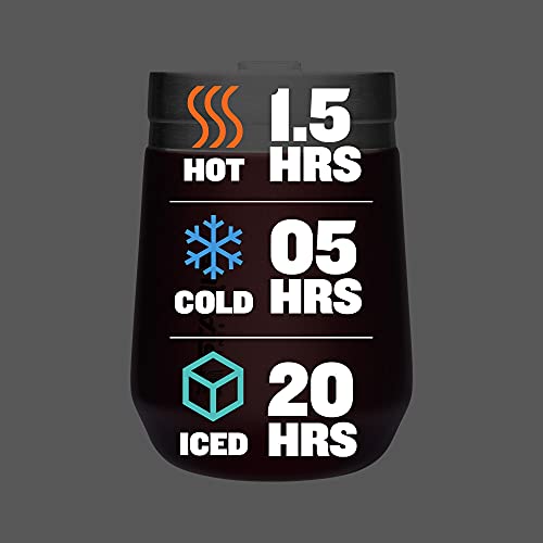 Copo térmico de aço inoxidável Stanley GO, 295 ml, Vermelho