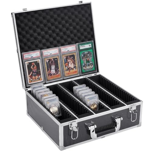 Caja organizadora para monedas PH PandaHall aluminio y plástico miniatura 1